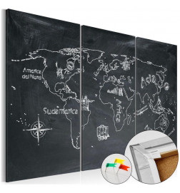 Attēls uz korķa - Geography lesson