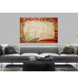 Tableau en liège - Map of Barcelona