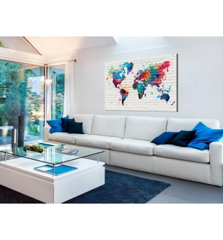 Quadro di sughero - Walls of the World