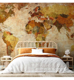 Fotobehang - Old World Map