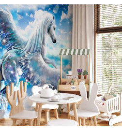 Fototapete - Pegasus (Blue)