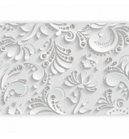 Fototapetti - Flowers with Crystals