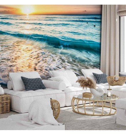 Fototapet - Walk Along the Seashore