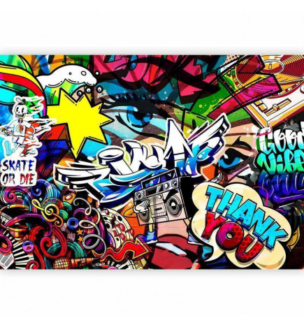 Wall Mural - Metropolias Language