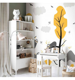 Wall Mural - Cute Sloths