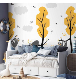 Mural de parede - Cute Sloths