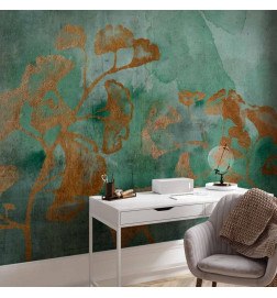 Fototapet - Copper Ginkgo