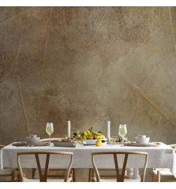 Mural de parede - Golden Leaves of Time