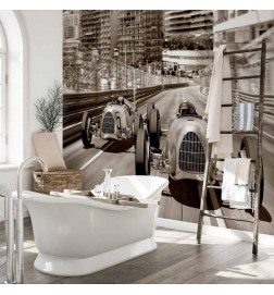 Fotobehang - Retro Formula 1