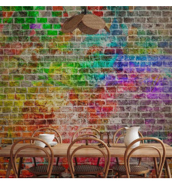 Fototapeet - Rainbow Wall