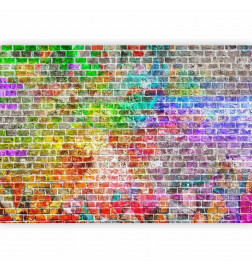Fototapete - Rainbow Wall