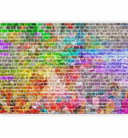 Fototapetas - Rainbow Wall