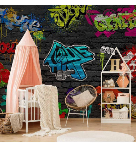 Carta da parati - Graffiti wall