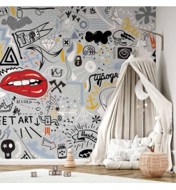 Mural de parede - Stream of thought