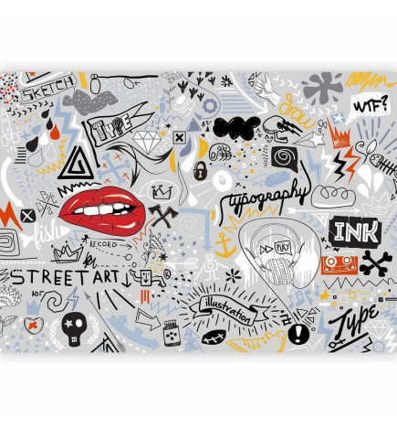 Wall Mural - Stream of thought