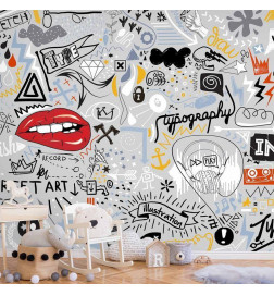 Mural de parede - Stream of thought