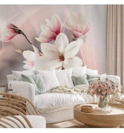 Fotomural - White magnolias