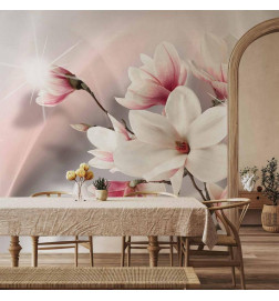 Wall Mural - White magnolias