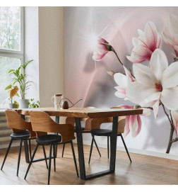 Wall Mural - White magnolias