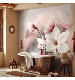 Wall Mural - White magnolias