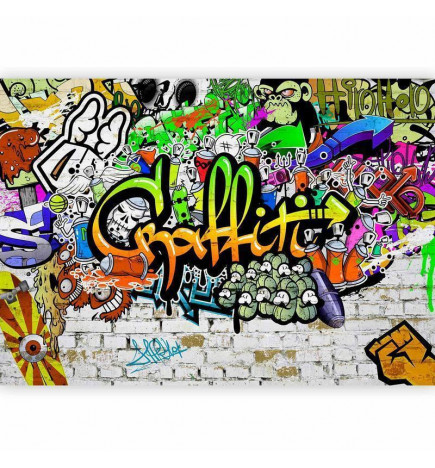 Mural de parede - Graffiti on the Wall