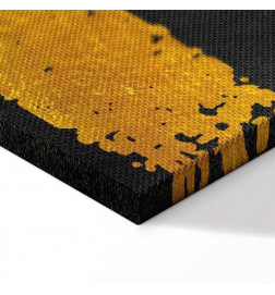 Schilderij - Gold Seal (1 Part) Wide