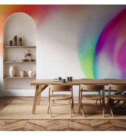 Fotobehang - Abstraction - Strong Colors of Irregular Shapes - Multicolor