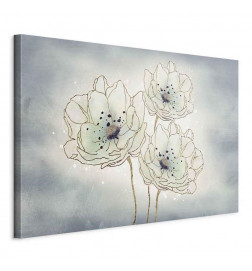 Quadro - Ocean Flowers (1 Part) Wide