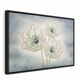 Quadro - Ocean Flowers (1 Part) Wide