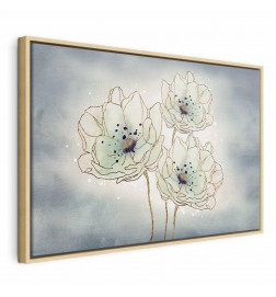 Quadro - Ocean Flowers (1 Part) Wide