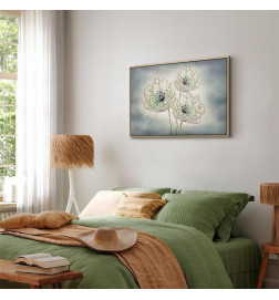 Quadro - Ocean Flowers (1 Part) Wide