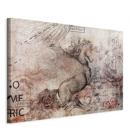 Schilderij - Artistic Vision (1 Part) Wide