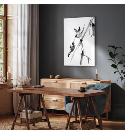 Canvas Print - Winged Love (1 Part) Vertical