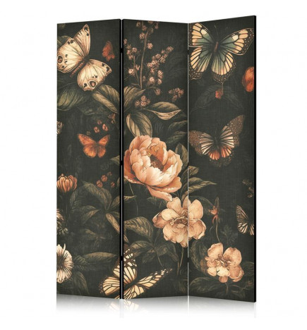 Paravan - Mysterious Garden - Butterflies Flying Over Flowers - Rustic Evening