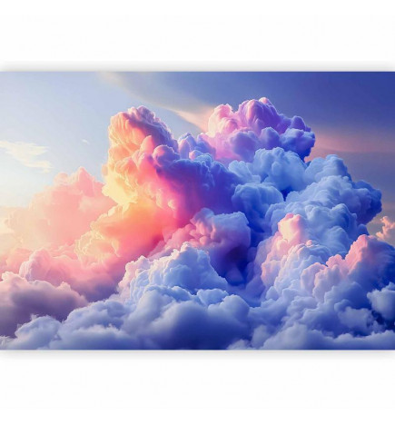 Mural de parede - Clouds Like Painted: Artistic Brushes of Dawn Painting the Sky