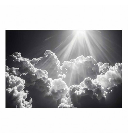 Plakāts - Hope in the Clouds: Inspiring Sun Rays – Awaken Emotions