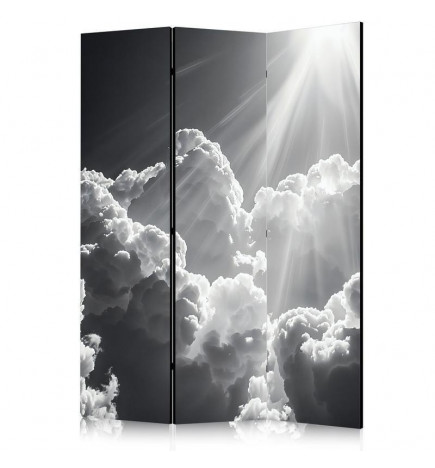 Room Divider - Hope in the Clouds: Inspiring Rays of the Sun – Awaken Emotions