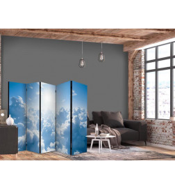 Room Divider - Heavenly Calm: Warm Rays of the Sun