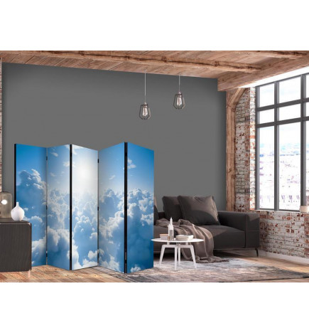 Paravento - Heavenly Calm: Warm Rays of the Sun