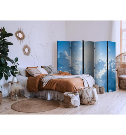 Room Divider - Heavenly Calm: Warm Rays of the Sun