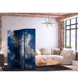 Vouwscherm - Starry Clouds and Gentle Light Over a Corner of the Sky