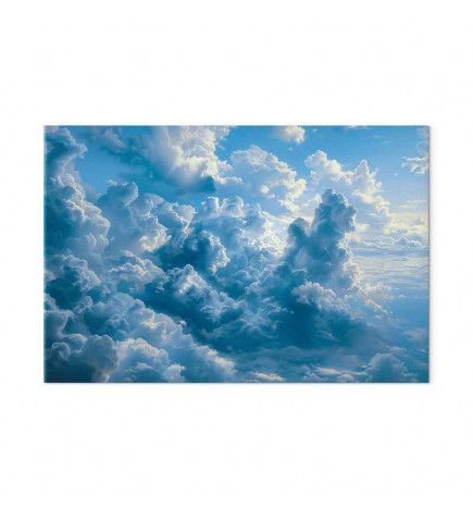 Quadro - Ocean in the Air: Waving Clouds Reflecting Morning Light