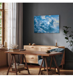 Glezna - Ocean in the Air: Waving Clouds Reflecting Morning Light