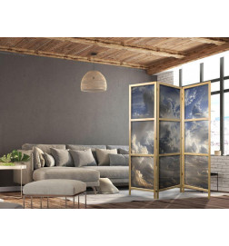 Paravent japonais - Golden Reflections on Clouds Foretelling Dusk