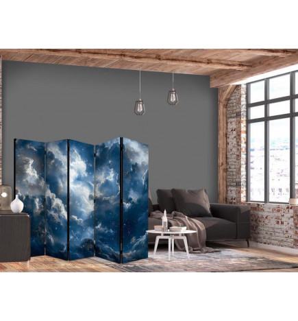 Paravent - Astronomical Wonders: Clouds and Stars in Harmonious Combination