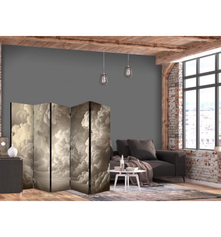 Biombo - Whisper of Illuminated Clouds: Soft Light Play in the Sky Theater