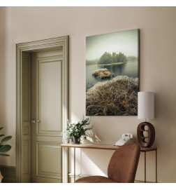 Canvas Print - Autumn in the Wetlands (1 Part) Vertical