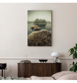 Canvas Print - Autumn in the Wetlands (1 Part) Vertical