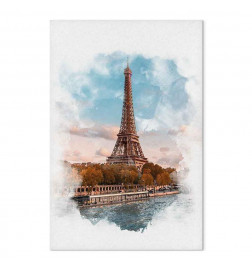 Quadro - Paris View (1 Part) Vertical