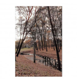 Quadro - Autumn Walk (1 Part) Vertical